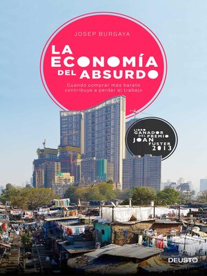 cover image of La economía del absurdo